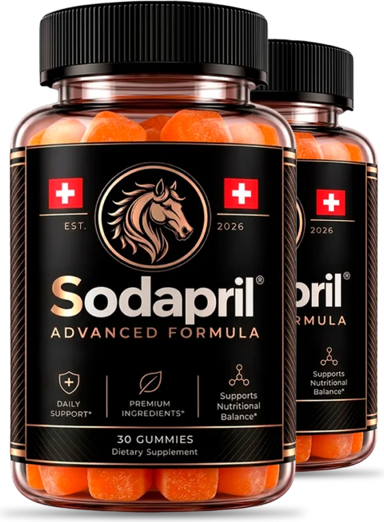 Sodapril 2 Bottles package